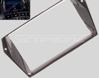 Scopione Carbon Fiber Center Screen Console Inner Trim for Lamborghini Aventador