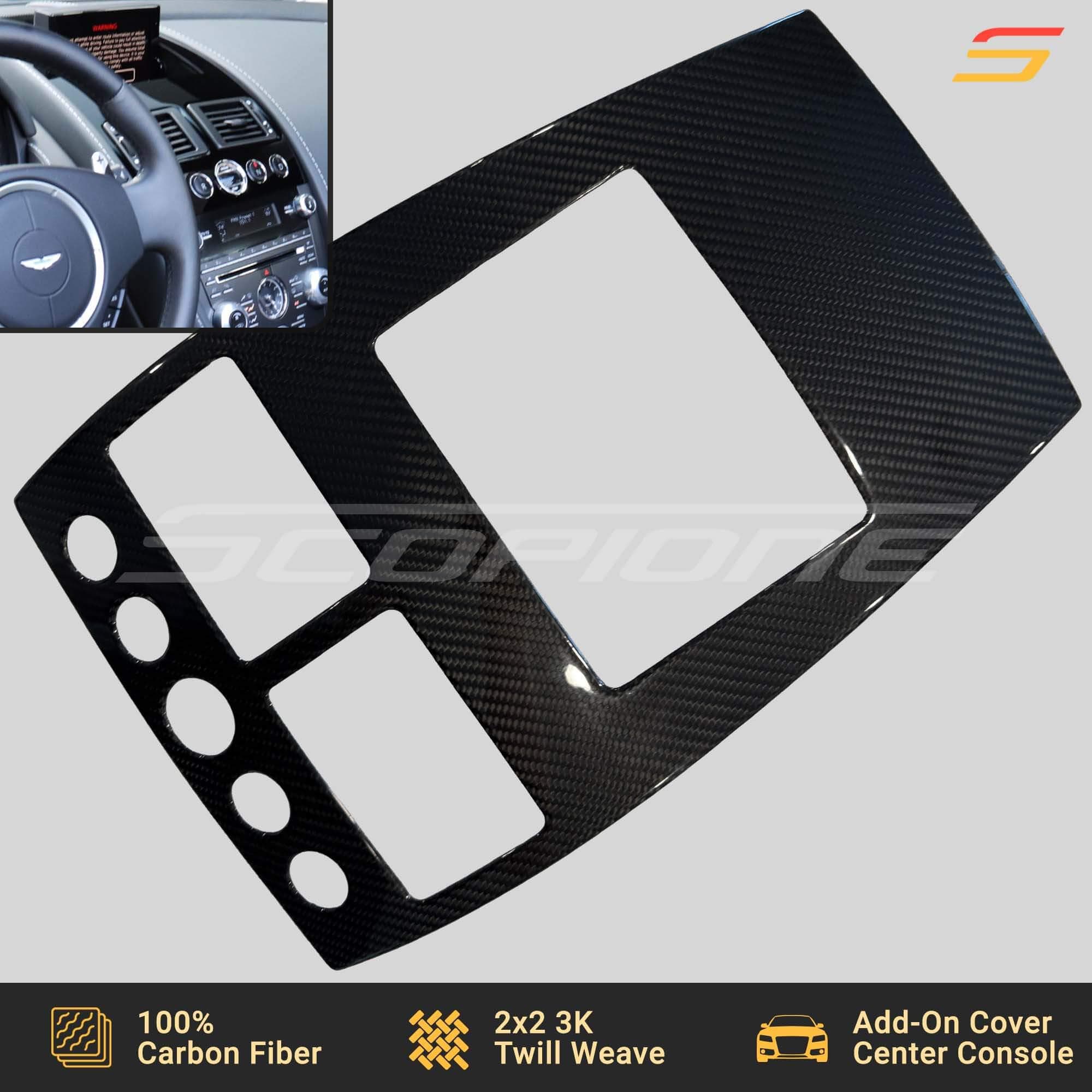Scopione Carbon Fiber SC4 Console Panel Dash Trim for Aston Martin 05 ...