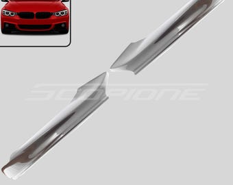 Scopione Carbon Fiber Front Bumper Splitters for BMW 14-20 4 Series M-Tech - F32 F33 F36