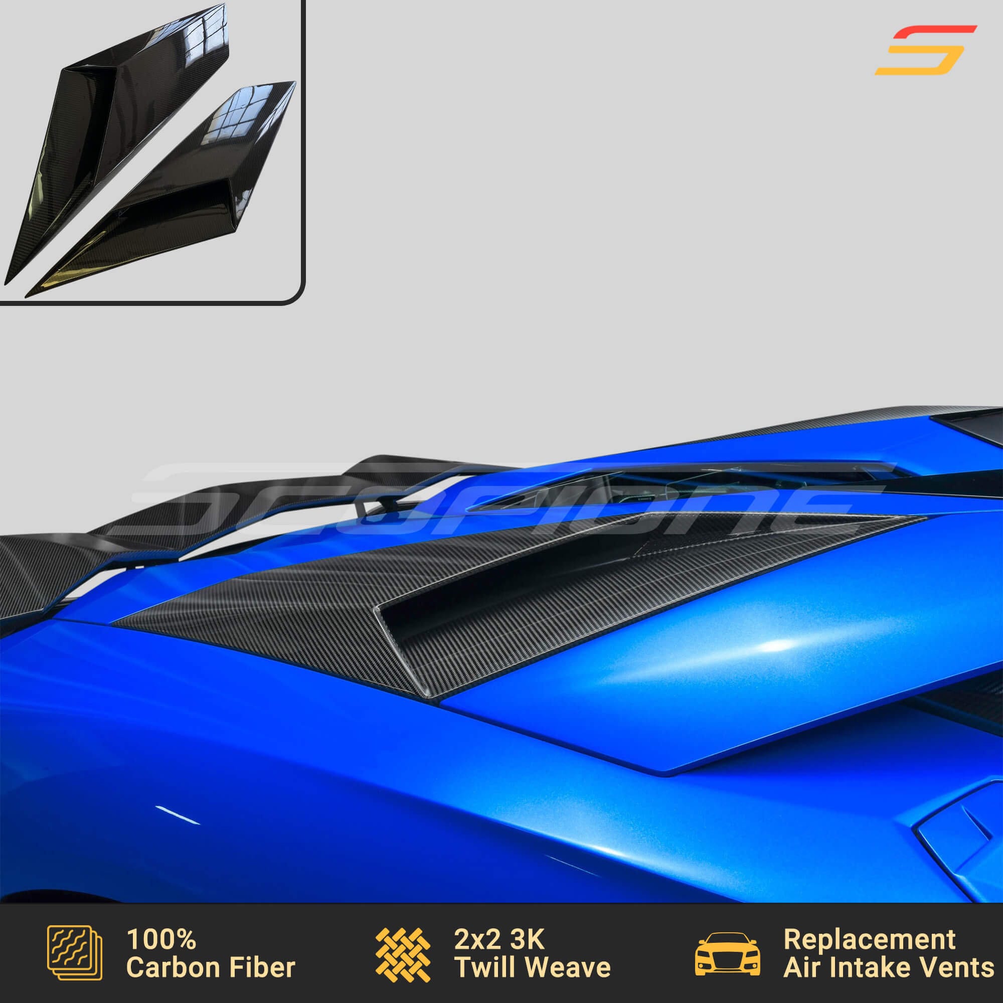 ランボルギーニ アヴェンタドール S SVJ 用 Scopione カーボン