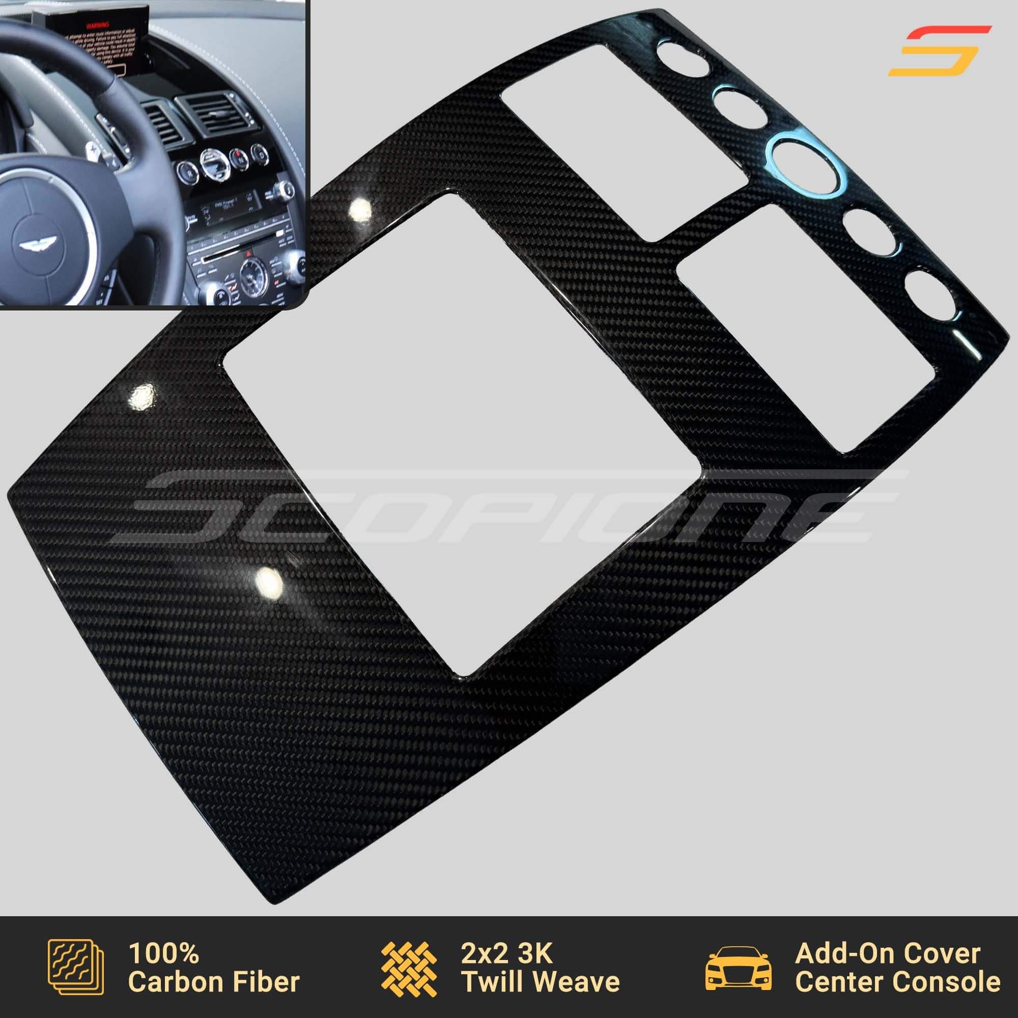 Scopione Carbon Fiber SC4 Console Panel Dash Trim for Aston Martin 05 ...