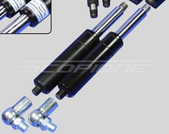 Scopione Bolt On Lambo Vertical Door Kit Replacement Shocks & L Fittings, Screws, Ball Joints - 7 3/4" - 500 to 1000lbs