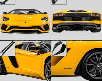 Scopione Carbon Fiber Full Replacement Body Kit for Lamborghini Aventador S LP740-4