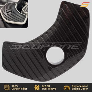 Scopione Carbon Fiber Engine Coolant Tank Top Cover for McLaren MP4-12C 650S