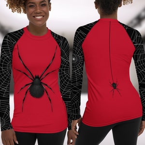 Spider Jiujitsu Rash Guard | Womens & Mens Rash Guard | Kids Rash Guard | Jiu Jitsu No Gi Rash Guard | Adult Rash guard | BJJ RashGuard