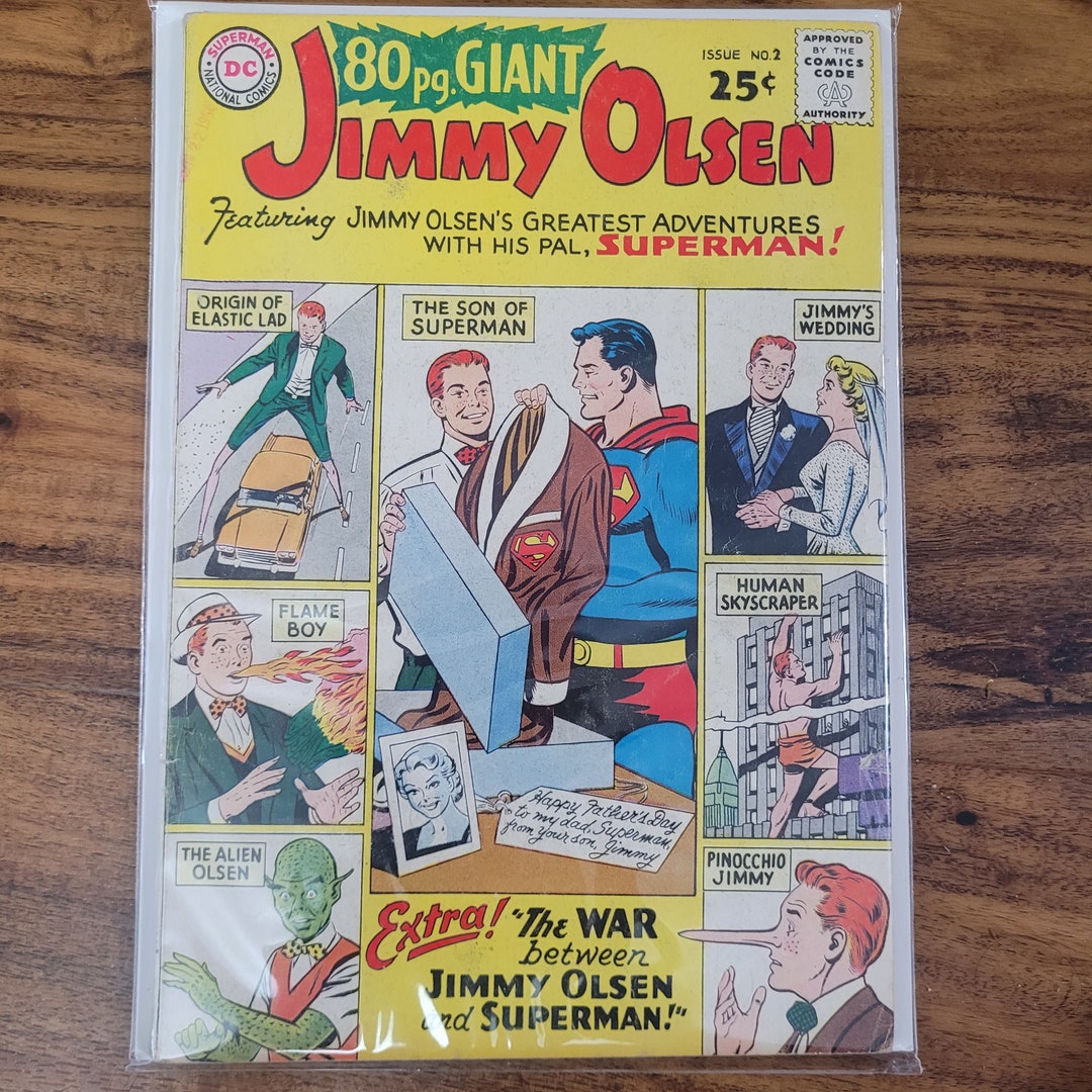 Jimmy Olson 80 Page Giant 2 Rare Comic 1964 - Etsy
