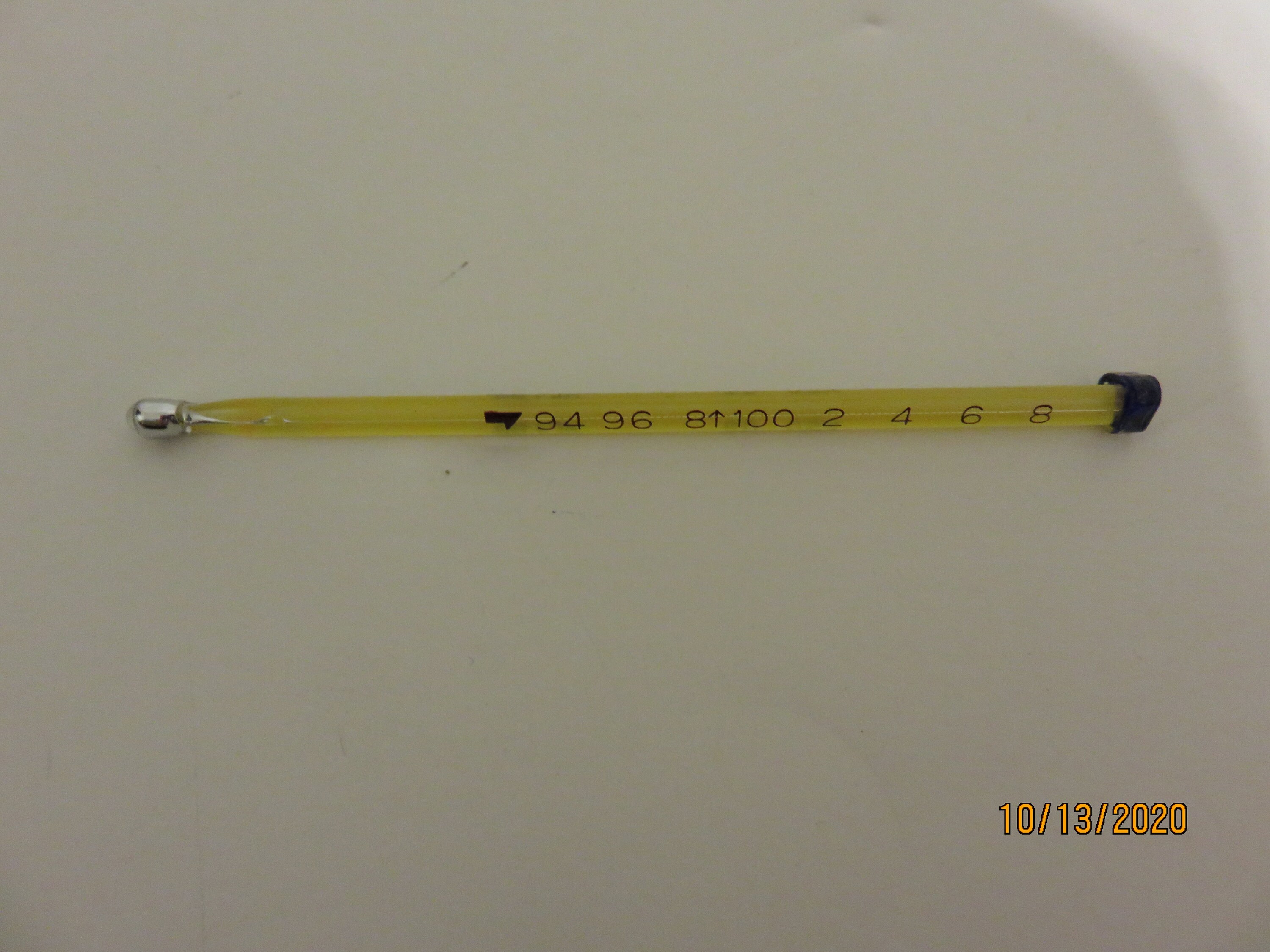 NEW Vintage Glass BD Oral Fever Thermometer Fahrenheit Scale Etsy