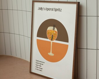 Personalisiertes Aperol Spritz Poster