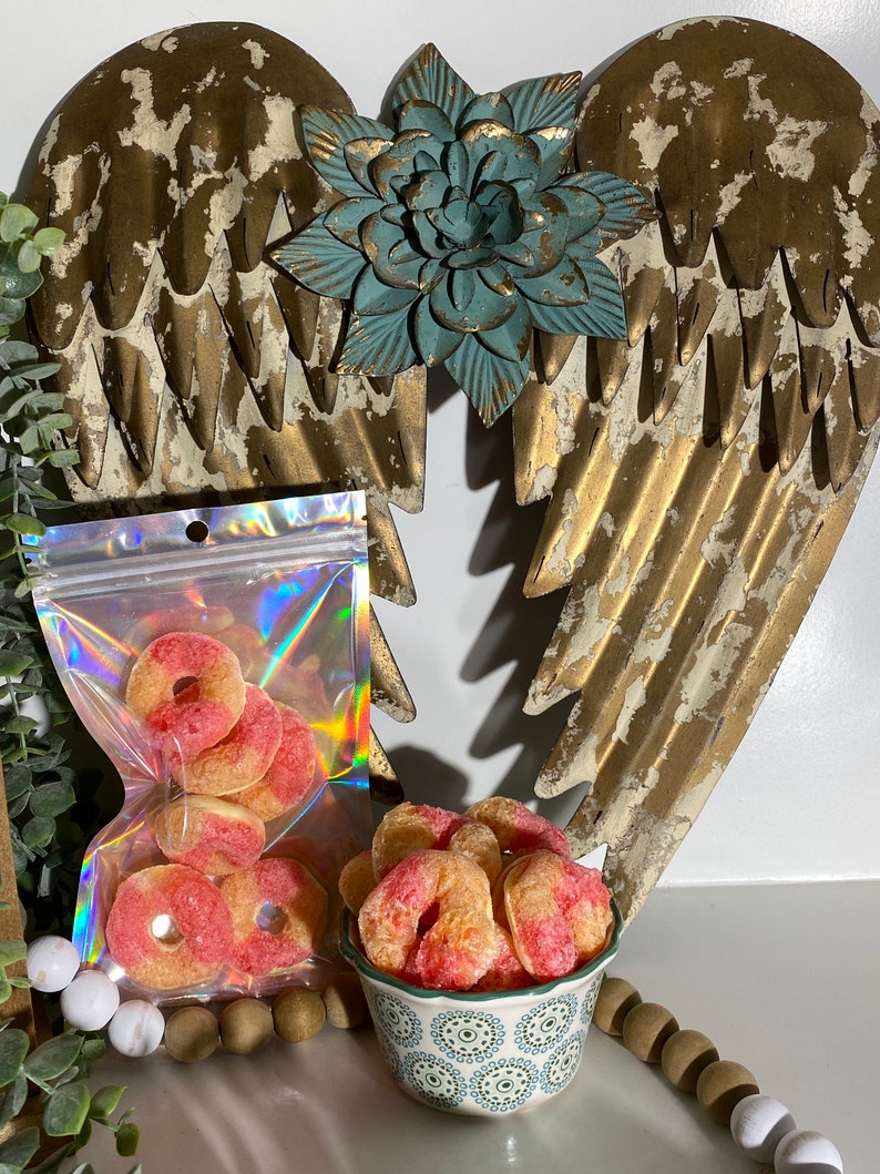 Freeze Dried Peach Rings Etsy
