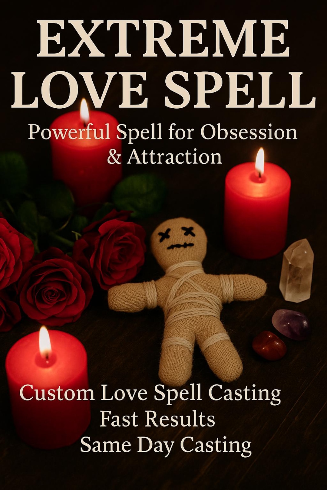Extreme Love Spell: Obsession & Attraction - Same Day Casting - Etsy