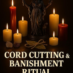 Personalized Cord Cutting Banishment Ritual: Bad Energy Removal, Protection