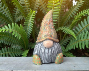Guardian Spirit Gnome:  Happy Little 3.25 Inches Tall Mythical Creature Gonk Statue