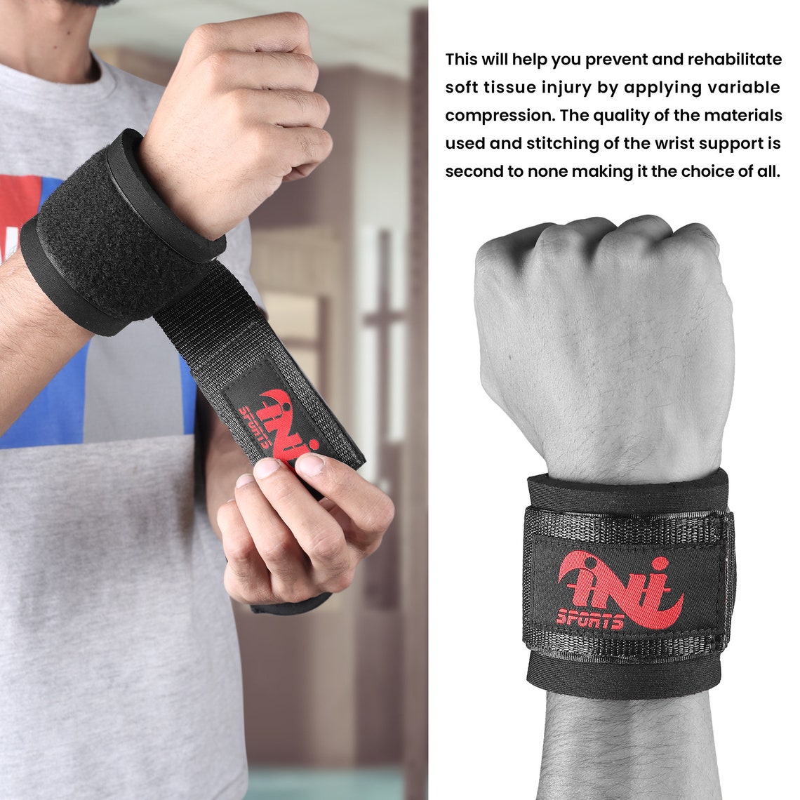 Wrst Brace Grp Support Gym Gloves Strap Weght Lftng Body Buldng Athletcs Gear - Etsy