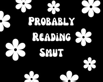 Pantalla de bloqueo de Kindle // Kindle // Probablemente leyendo Smut // Protector de pantalla de Kindle // Fondo de pantalla de Kindle // Smut // Flores // De moda