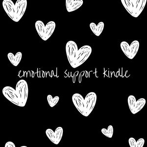Kindle Lock Screen || Kindle || Emotional Support Kindle || Kindle Screen Saver || Kindle Wallpaper || Hearts || Trendy
