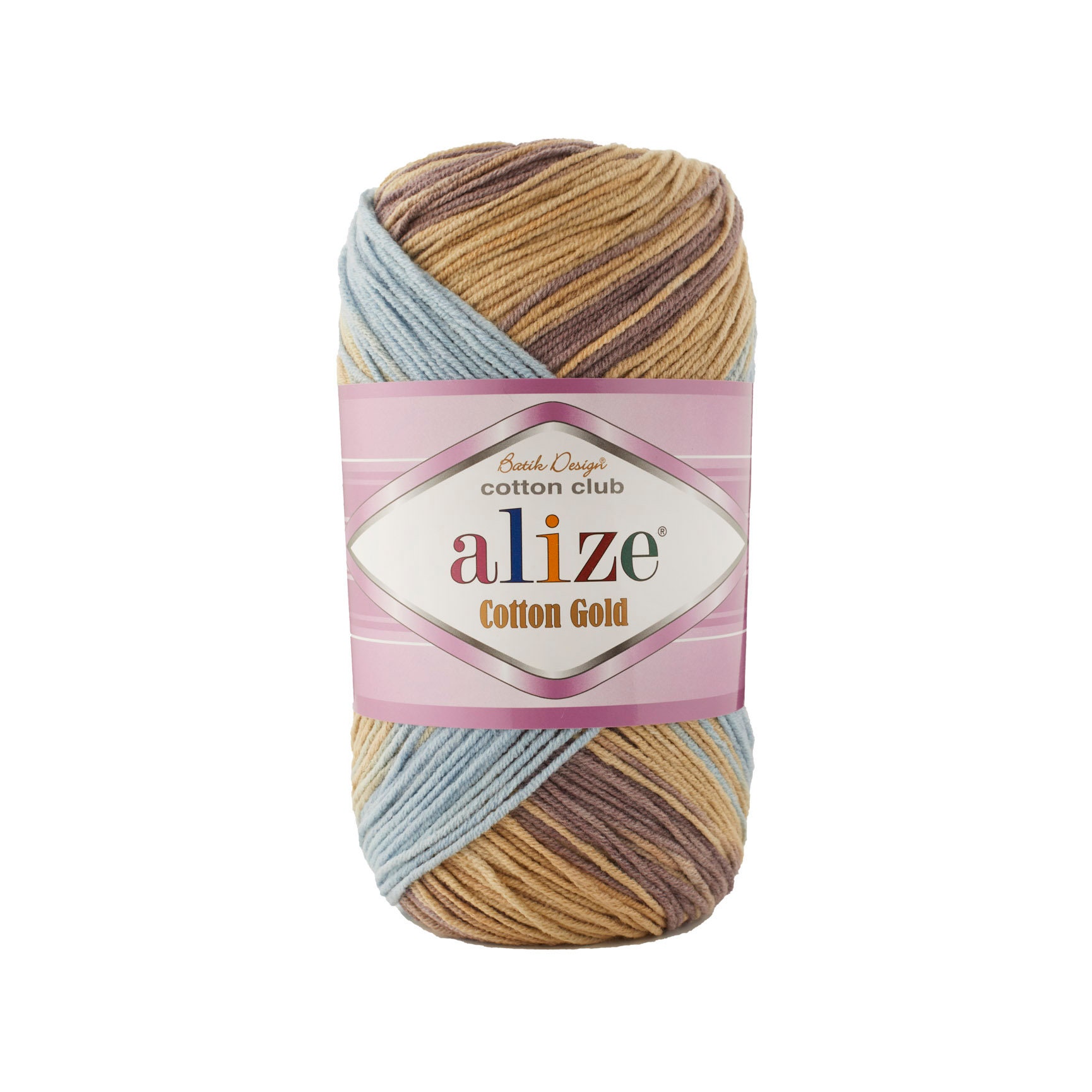 Alize Cotton Gold Batik Yarn, 55% Cotton 45 Acrylic, 100 Grams, 330 Meters,  Yarn Dolls, Yarn Doily, Yarn Dress, Yarn Glove 