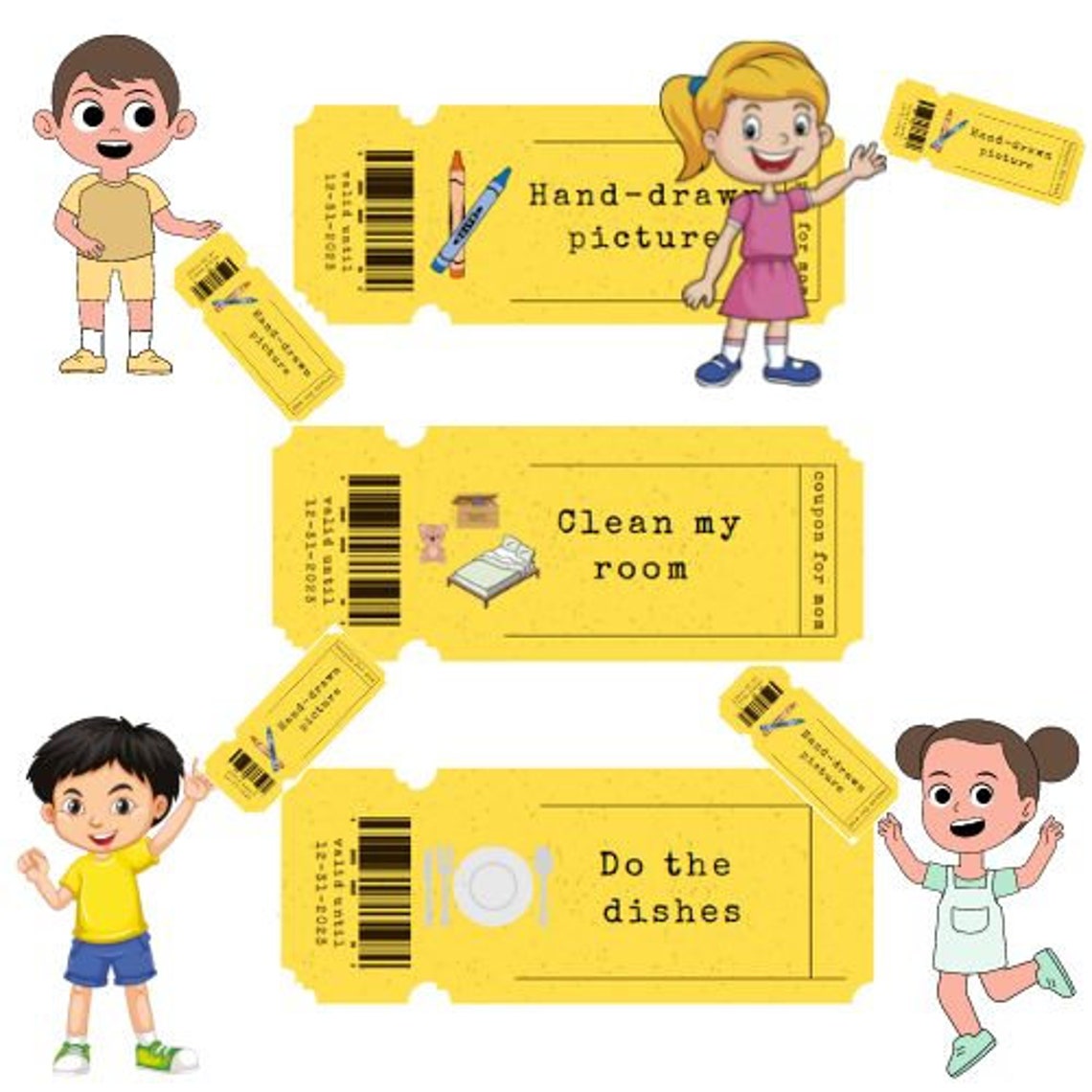 How To Make A Coupon Book For Mom