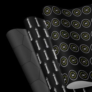 SpaceX Inspired Heat Shield Starship Landing Zone LZ Premium Wrapping Paper Christmas Channukah Hannukah Holiday Gift NASA Elon Space Rocket