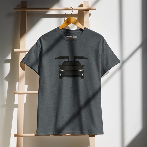 Model X Inspired Unisex T-shirt Black Gift for Adults Moisture-management Modern Classic Fit Comfortable Tee-shirt Tee Shirt Birthday Gift