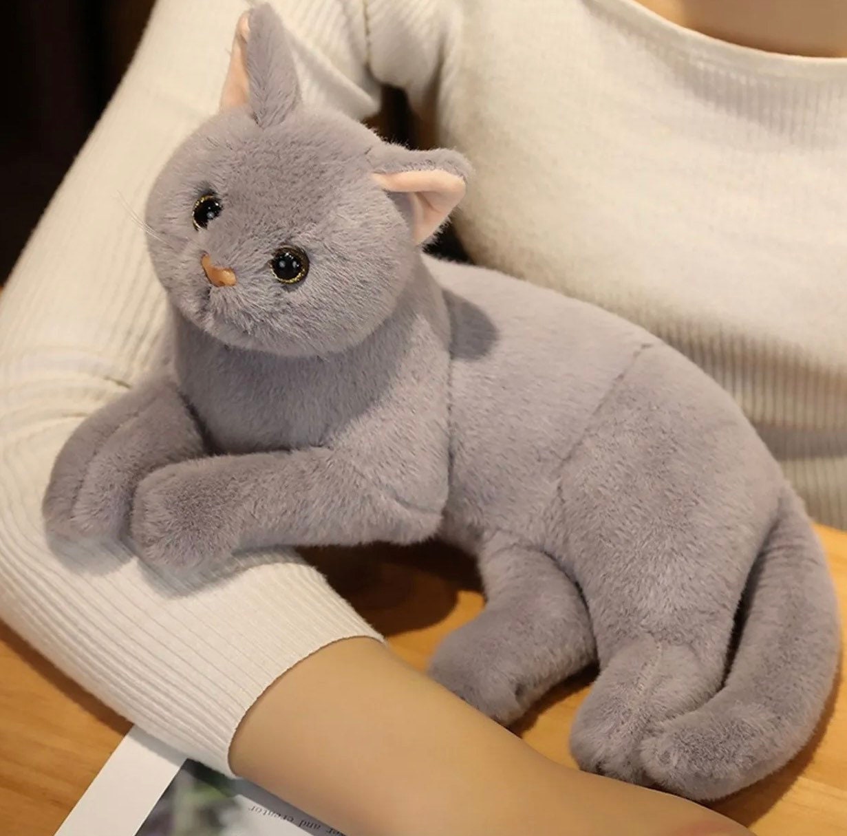Onsoyours Cute Kitten Plush Toy Stuffed Animal Pet Kitty Soft Anime Cat Plush Pillow For Kids (White A, 50cm By Onsoyours Shop Online For Toys In New Zealand | Cute Kitten Plush Onsoyours Cute Kitten Plush Toy Stuffed Animal Pet Kitty Soft Anime Cat Plush Pillow For Kids (White A, 50cm By Onsoyours Shop Online For Toys In New Zealand | Cute Kitten Plush