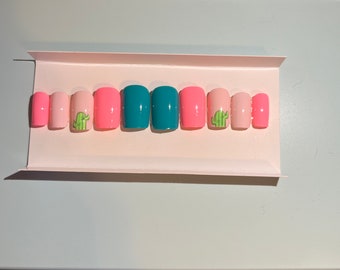 Adult pink cactus set!