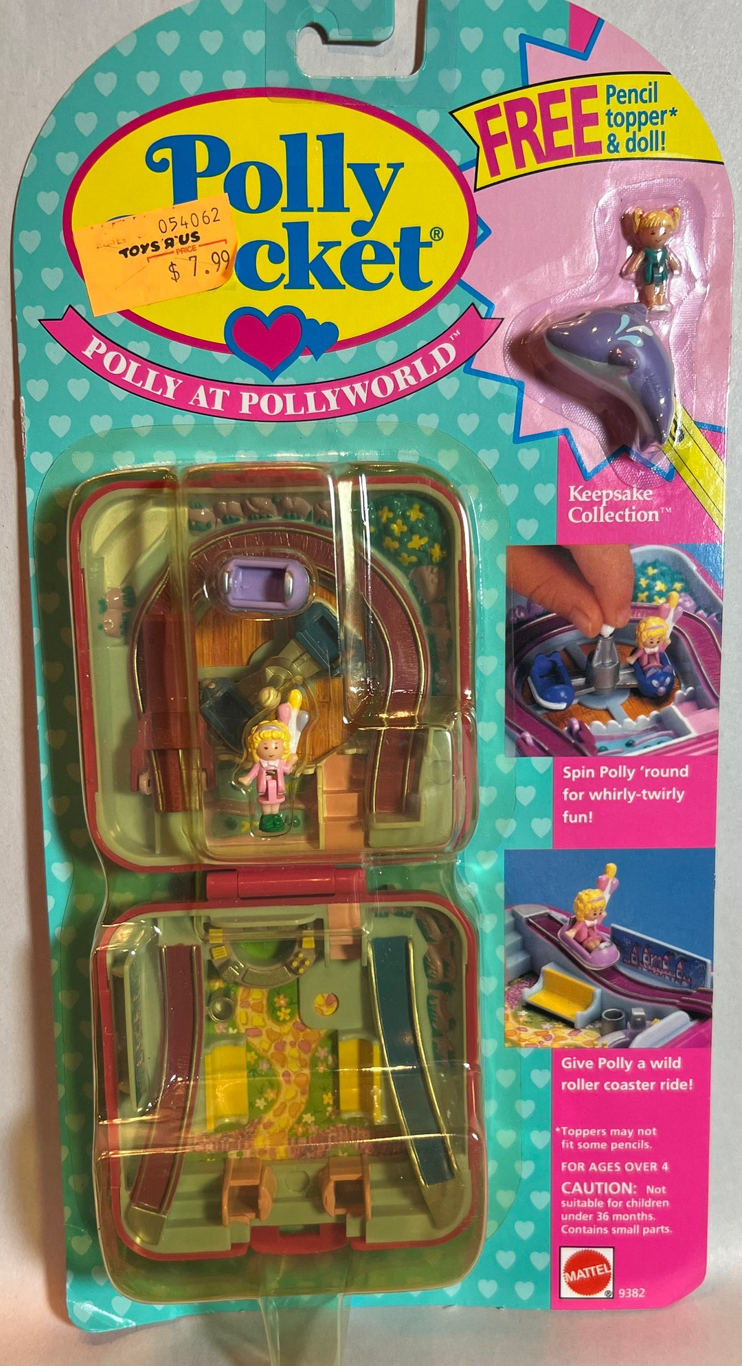 Polly Pocket Keepsake Collection Polly at Pollyworld Compact. New in