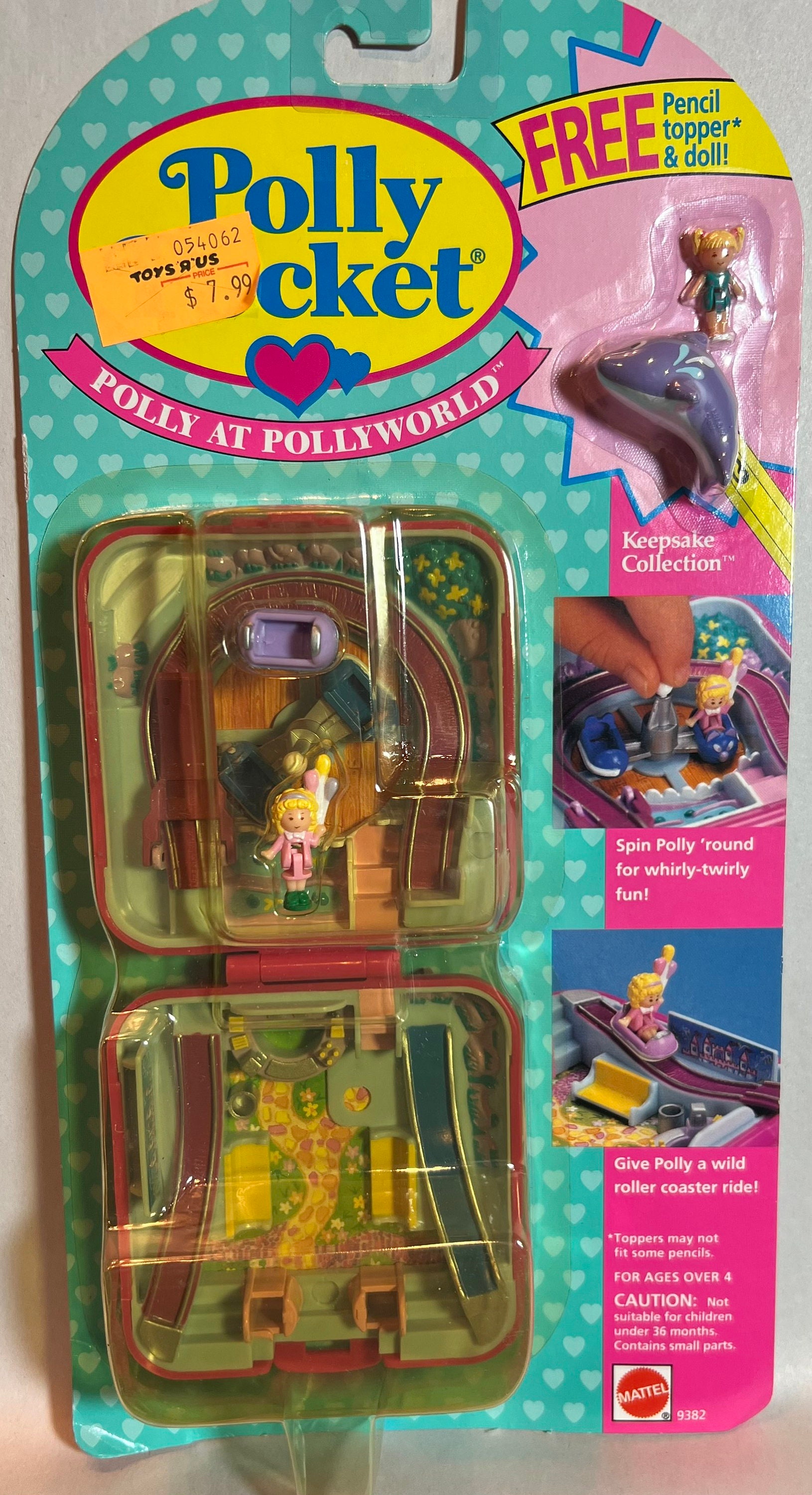 Polly Pocket Keepsake Collection Polly at Pollyworld Compact. New in