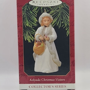 Hallmark Keepsake Ornament, Kolyada Christmas Visitor
