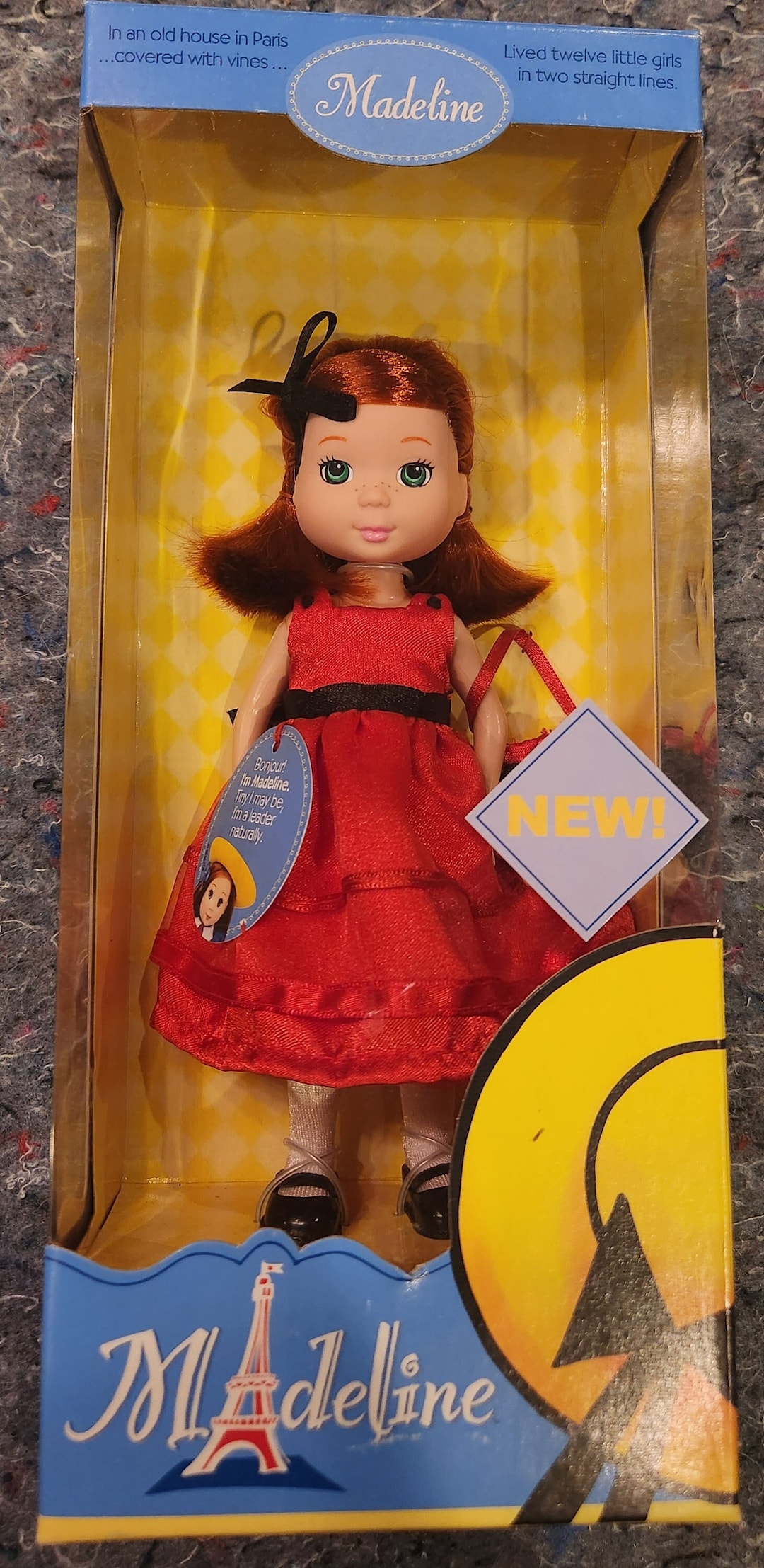 ☆【春物、夏物SALE中】 Madeline Love actually Vintage 1990 Madeline Doll Eden Scar Dressable Rag Plush
