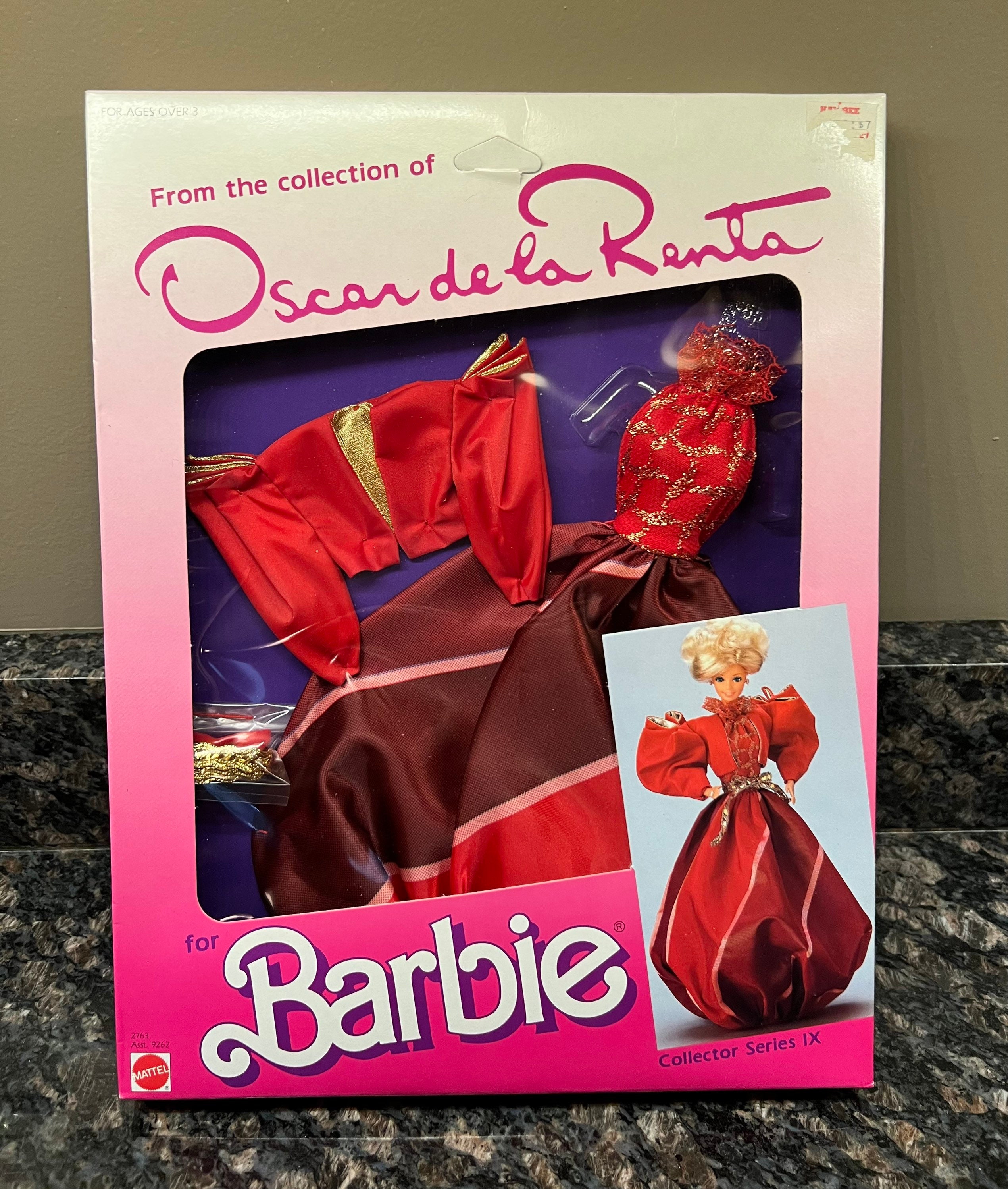 Hijgend Gemeenten Verwoesten Barbie Fashion Oscar De La Renta - Etsy