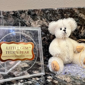 Little Gem Teddy Bear -Ivory