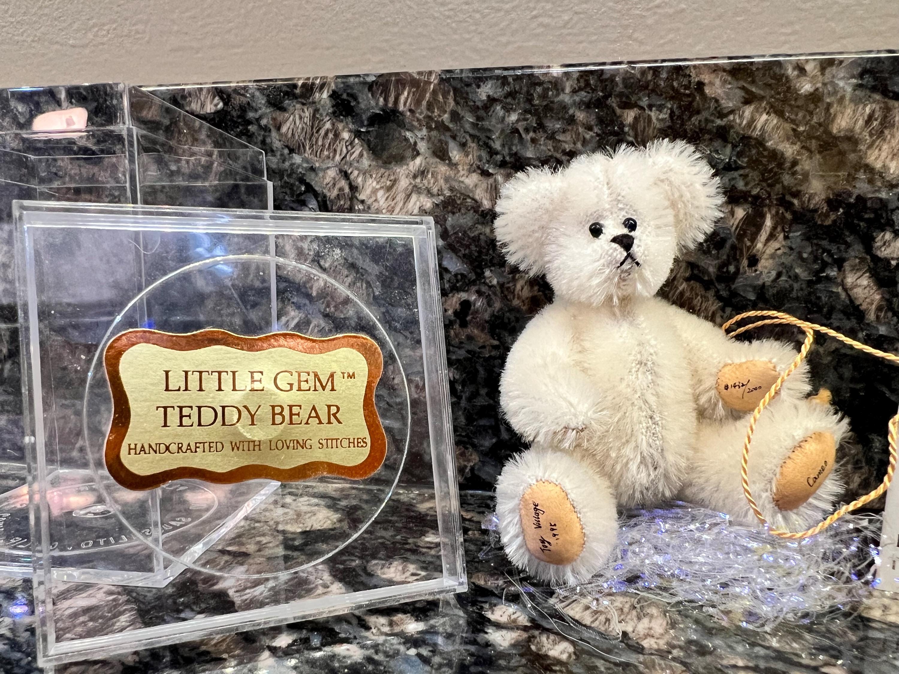 Little Gem Teddy Bear -ivory - Etsy