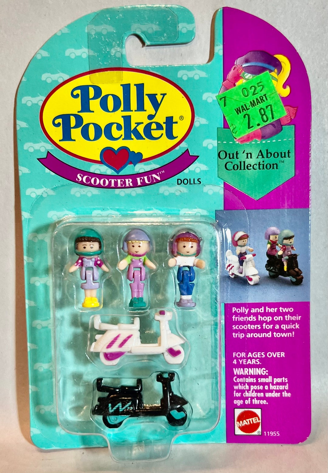 Polly Pocket Out N About Collection Scooter Fun. New in Original Pkg. Etsy