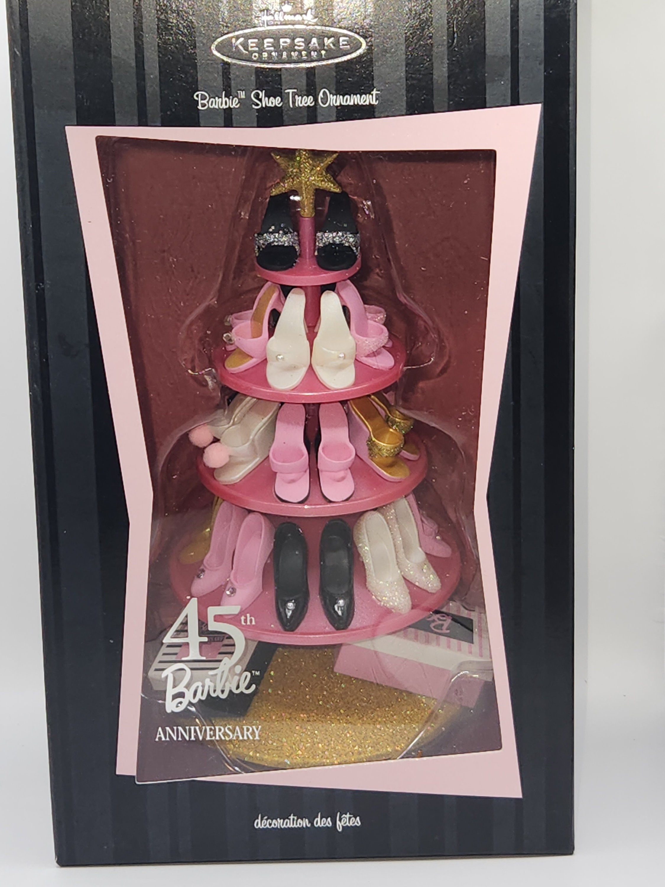 Hallmark barbie shoe tree ornament shop