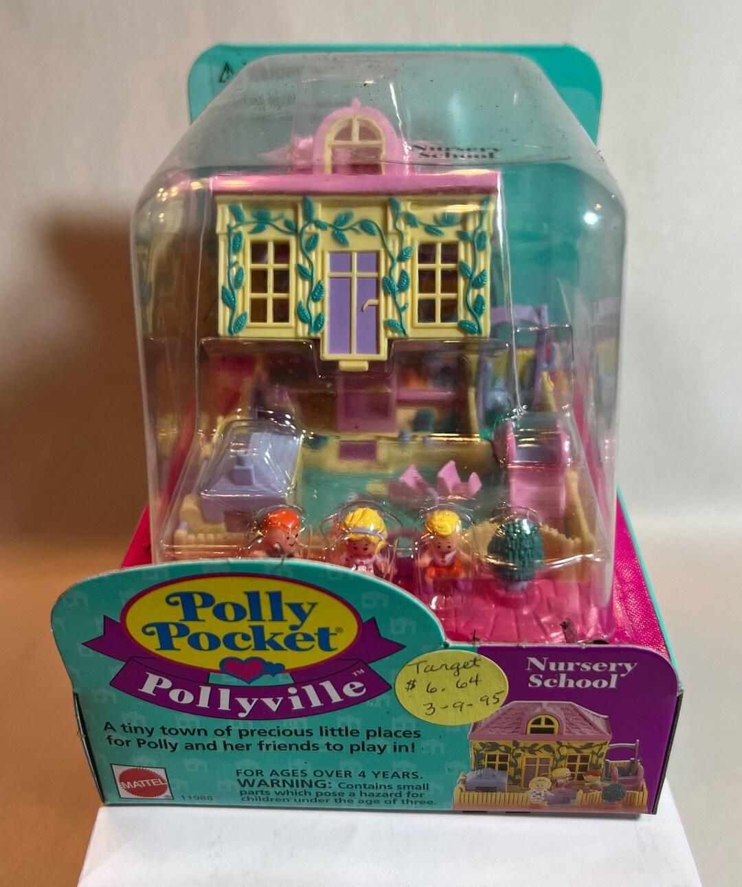 Polly Pocket Pollyville Collection Nursery School Playset. New - Etsy
