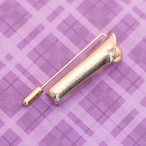 Vintage Golf Bag Set Gold Tone Stick Pin - V18