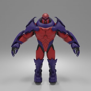 Onslaught Magneto Red Skull Wearable Armor Template for EVA Foam