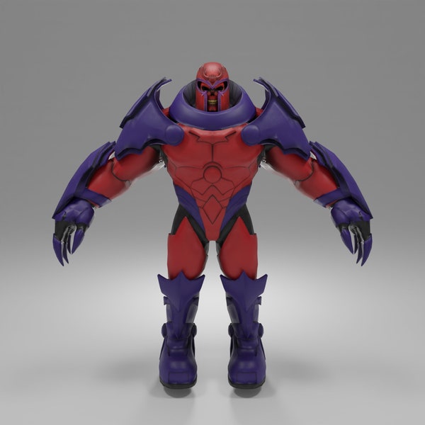 Onslaught Magneto Red Skull Wearable Armor Template for EVA Foam