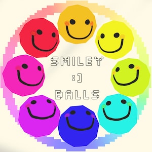 smiley face balls // twitch integrated throwing system asset
