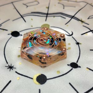 Orgonite,EMF buster, AAA grade Crystals,Reiki Energy,Stress Relief,Flower of Life,Crystals,Ying Yang,Christmas Gifts,Meditation,Holistic