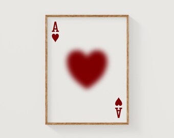 as kier aura | modny as kier walentynkowy wystrój domu plakat aura | studioEmaré | pobieranie cyfrowe