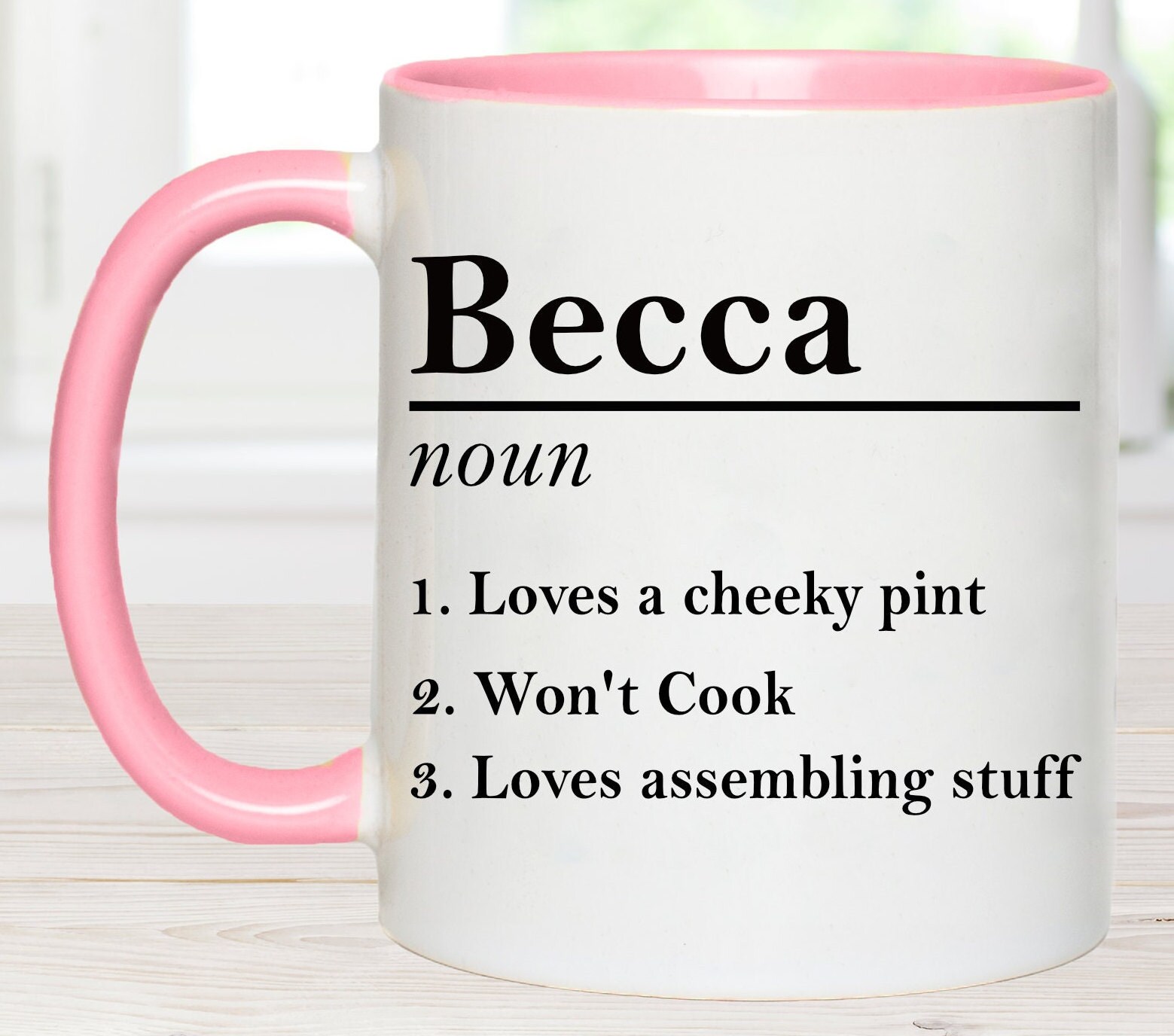 Personalised Name Definition Mug Name Gifts Ideas Presents For Mum Dad 