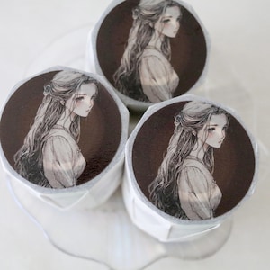 Antique girl PET TAPE (5.5cm X 10m)