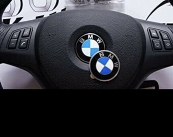 BMW Steering Wheel logo badge 45mm adhesive