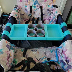 Slide together Wonderfold W4/Keenz XC+/Rainbow Amaze/Joymor 3D printed tray ***FREE hooks w/ order***