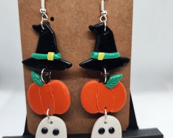 Halloween dangle earrings