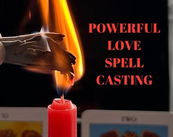 LOVE SPELL, POWERFUL Magic, Candle Burning Ritual to Manifest Love, Attract Your Soulmate, Potent, Fast