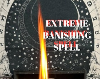 BANISHING SPELL, EXTREME And Powerful Ritual, Banish Black Magic, Curses and Evil Eye, Protection included