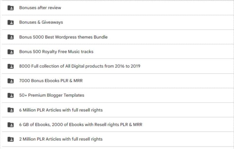 21 million Ebooks PLR Articles & Virtual Merchandise with Complete Resell Rights