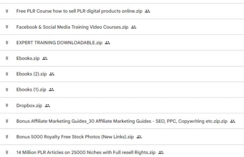 21 million Ebooks PLR Articles & Virtual Merchandise with Complete Resell Rights